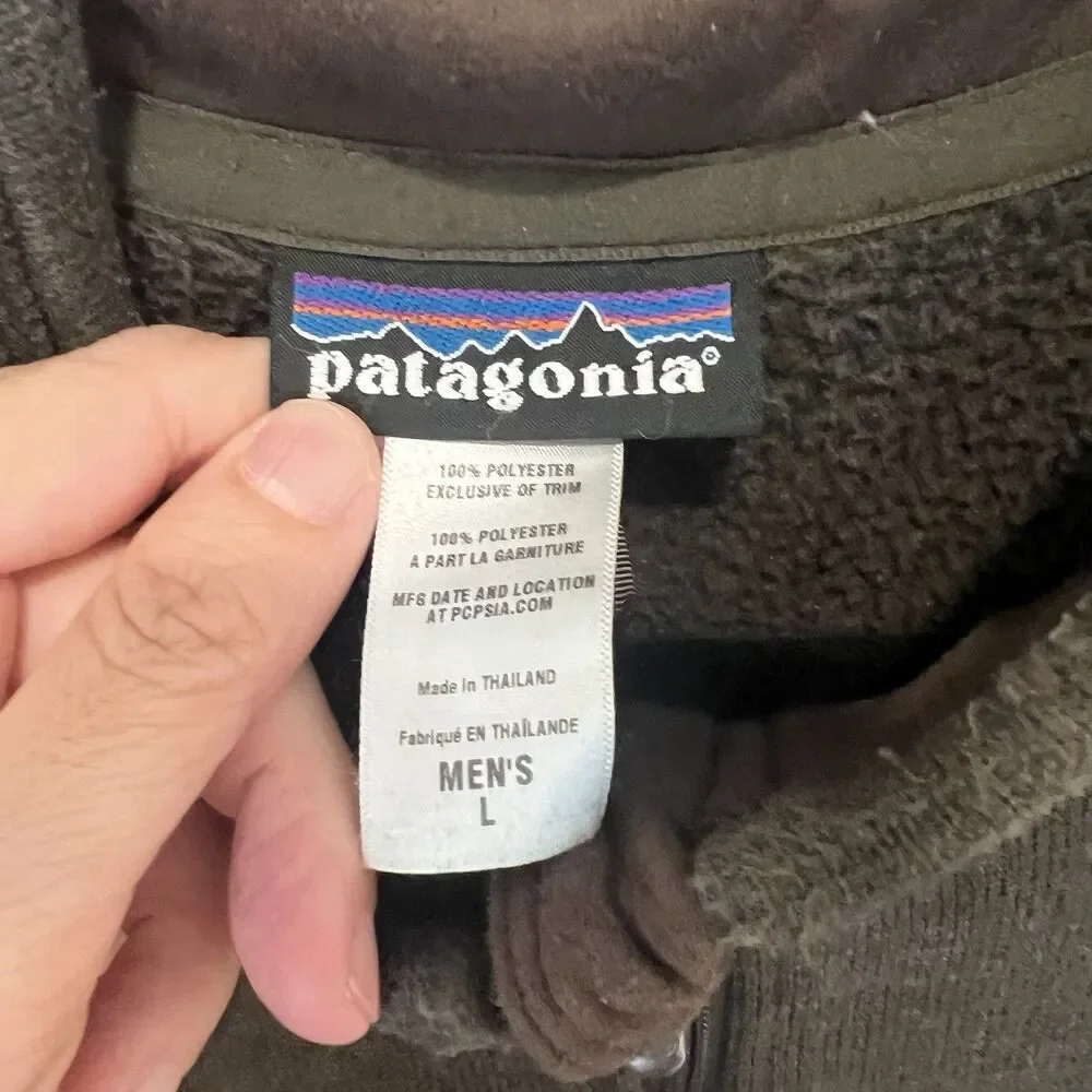 Patagonia Men’s M's Better Sweater Jacket Large Brown Outdoors Gorpcore Hike